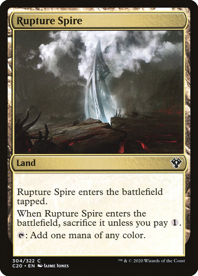Rupture Spire: Commander 2020