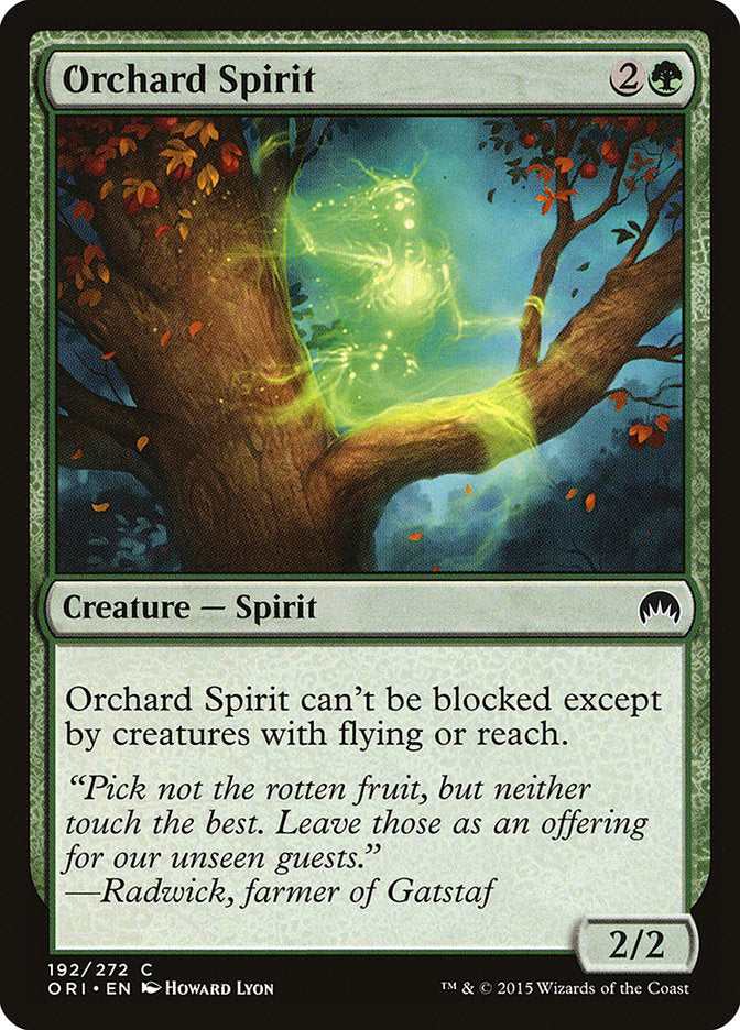 Orchard Spirit - (Foil): Magic Origins