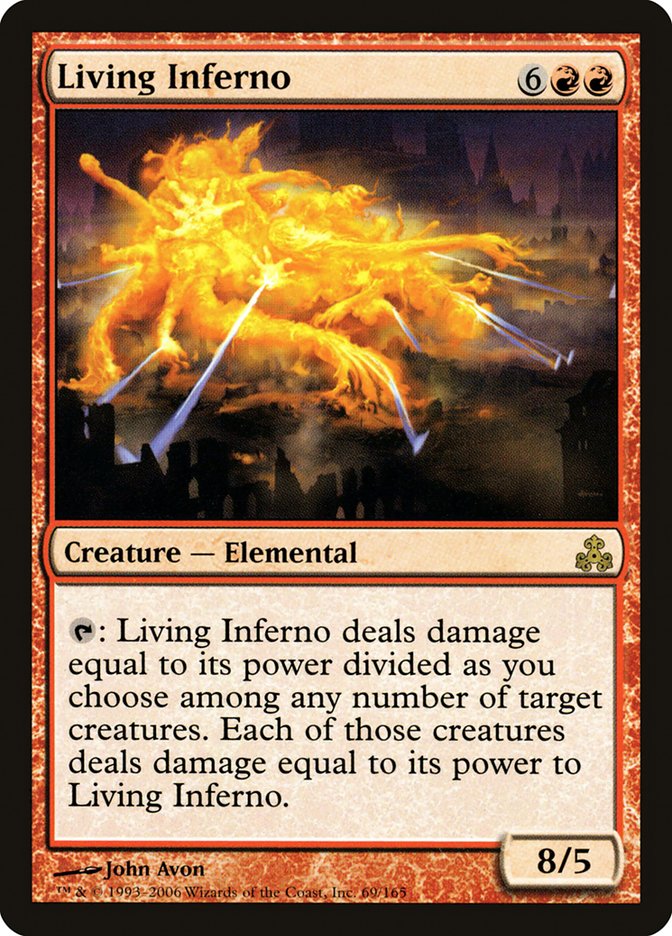 Living Inferno - (Foil): Guildpact