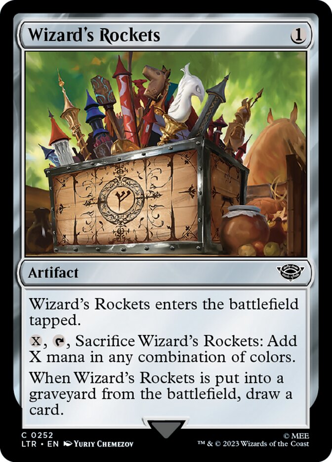 Wizard's Rockets - (Foil): The Lord of the Rings: Tales of Middle-earth