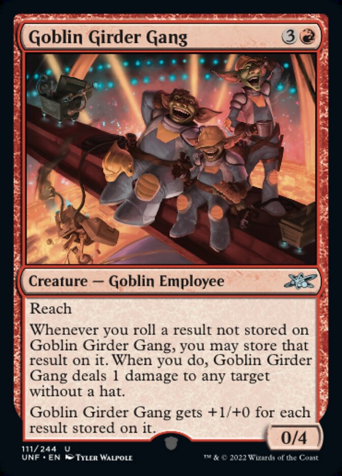 Goblin Girder Gang - (Foil): Unfinity