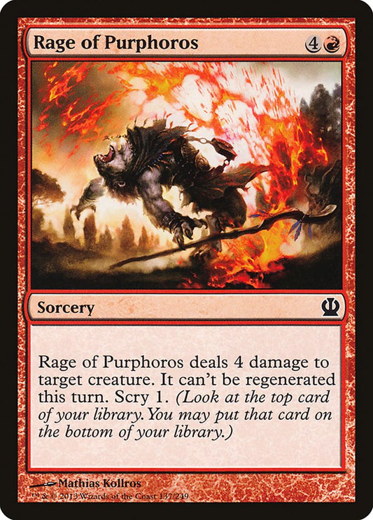 Rage of Purphoros: Theros