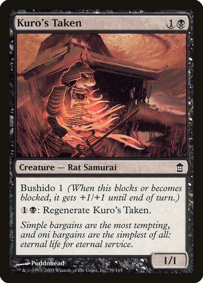 Kuro's Taken - (Foil): Saviors of Kamigawa