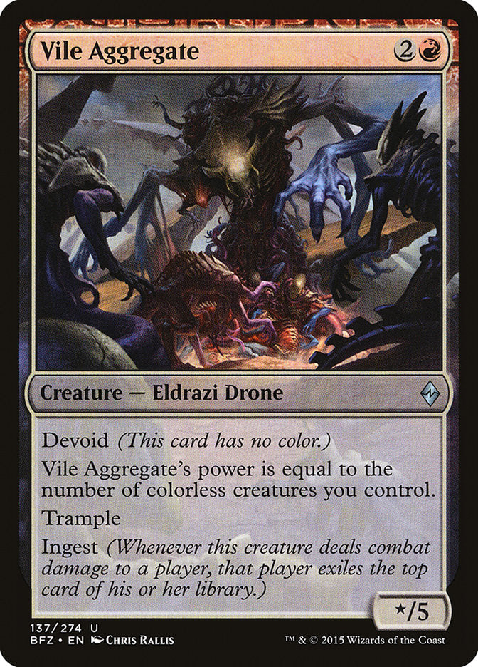 Vile Aggregate: Battle for Zendikar