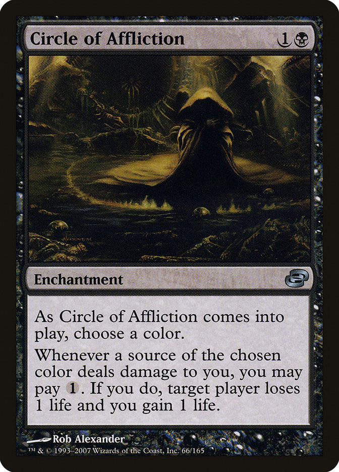 Circle of Affliction: Planar Chaos