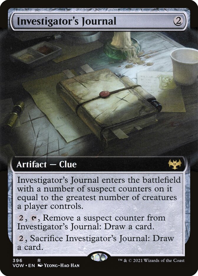 Investigator's Journal (Extended Art): Innistrad: Crimson Vow