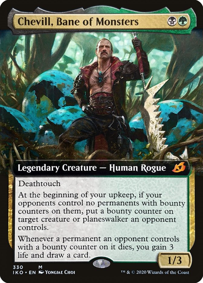 Chevill, Bane of Monsters (Extended Art) - (Foil): Ikoria: Lair of Behemoths
