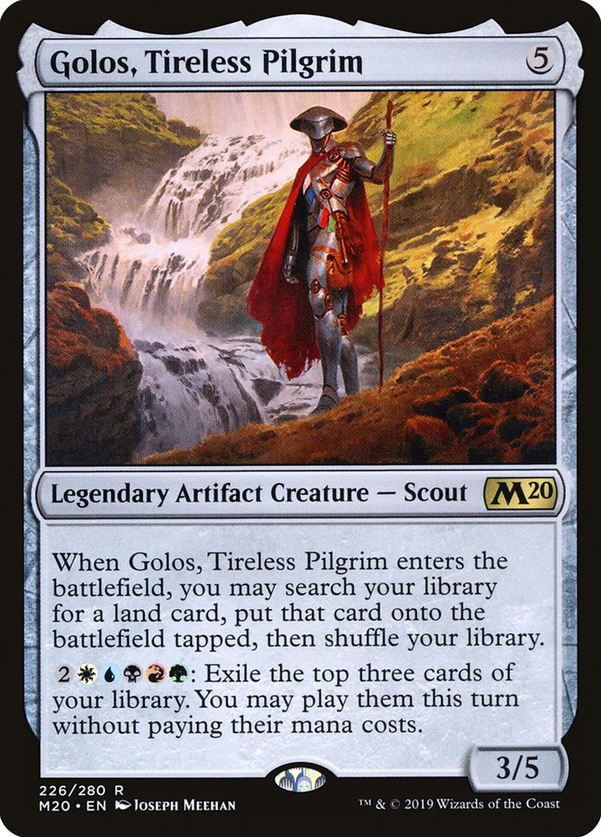 Golos, Tireless Pilgrim: Core Set 2020