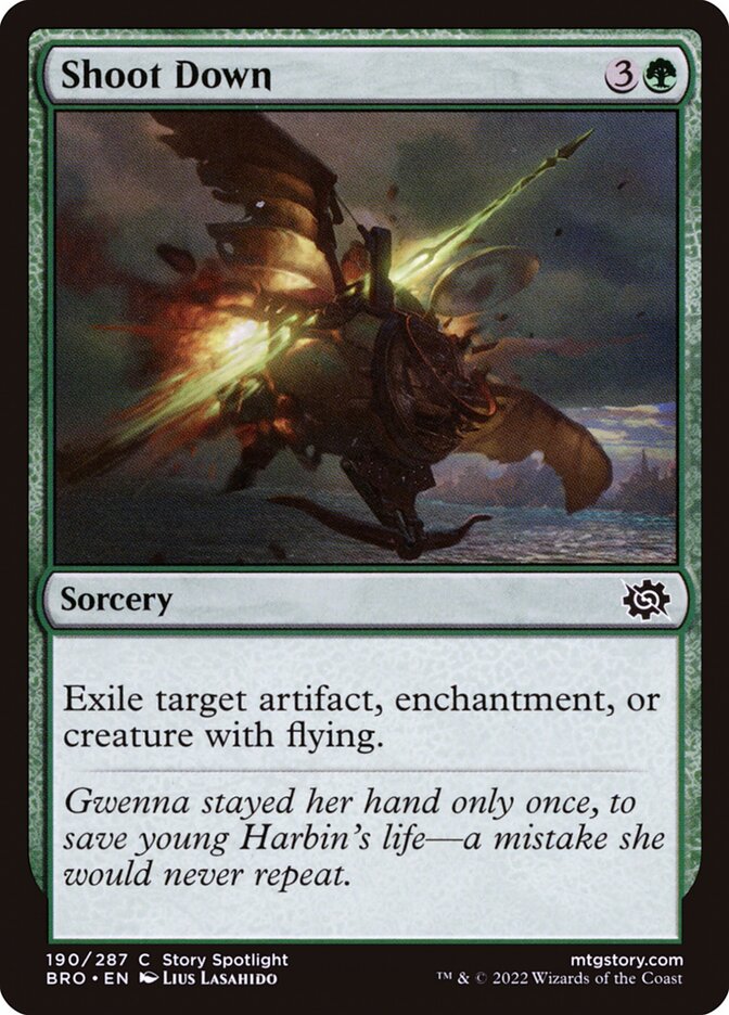 Shoot Down - (Foil): The Brothers' War