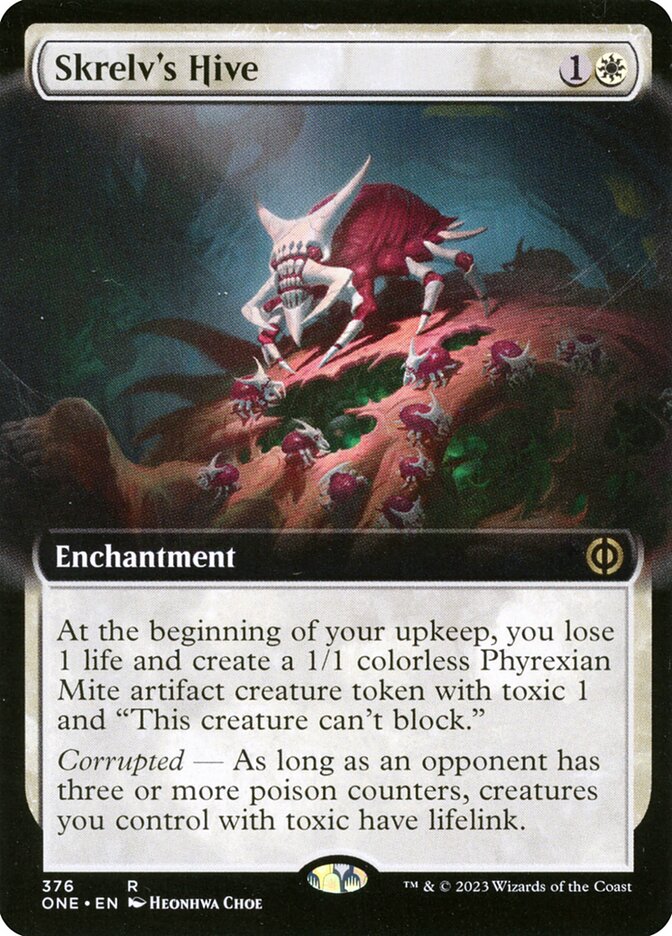 Skrelv's Hive (Extended Art) - (Foil): Phyrexia: All Will Be One