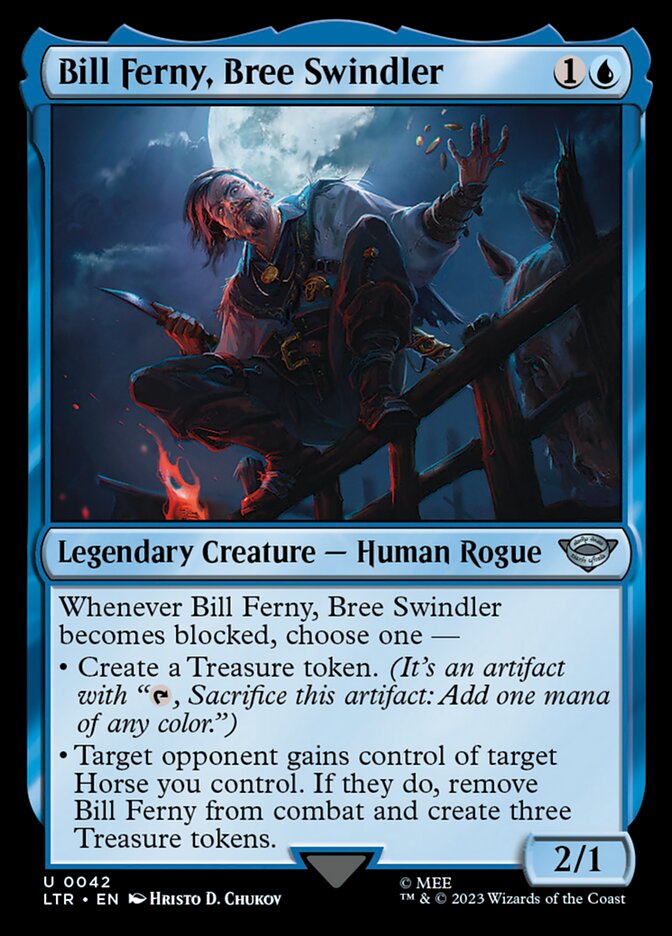 Bill Ferny, Bree Swindler: The Lord of the Rings: Tales of Middle-earth