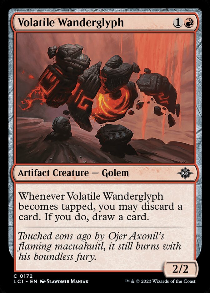 Volatile Wanderglyph: Lost Caverns of Ixalan
