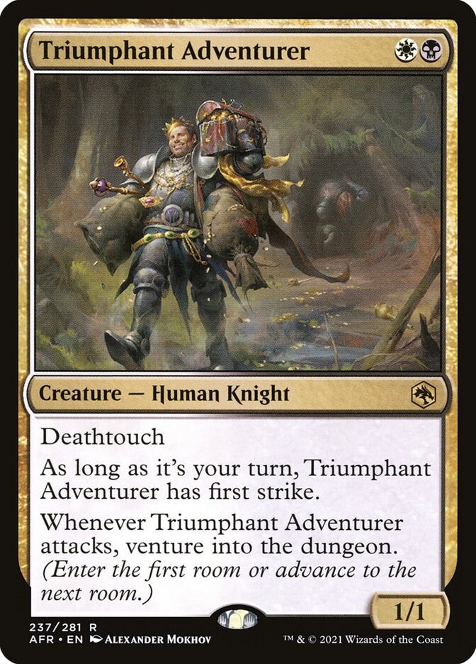 Triumphant Adventurer: Adventures in the Forgotten Realms