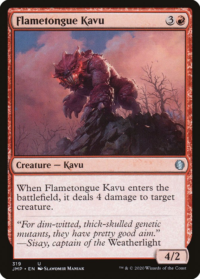 Flametongue Kavu: Jumpstart