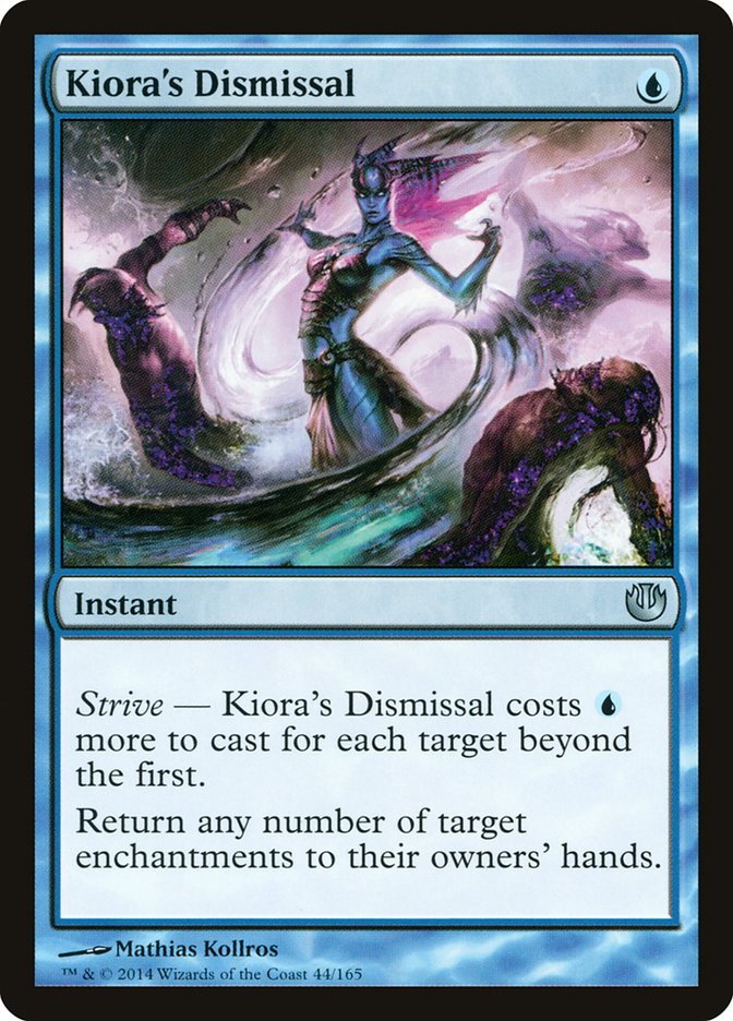 Kiora's Dismissal - (Foil): Journey into Nyx