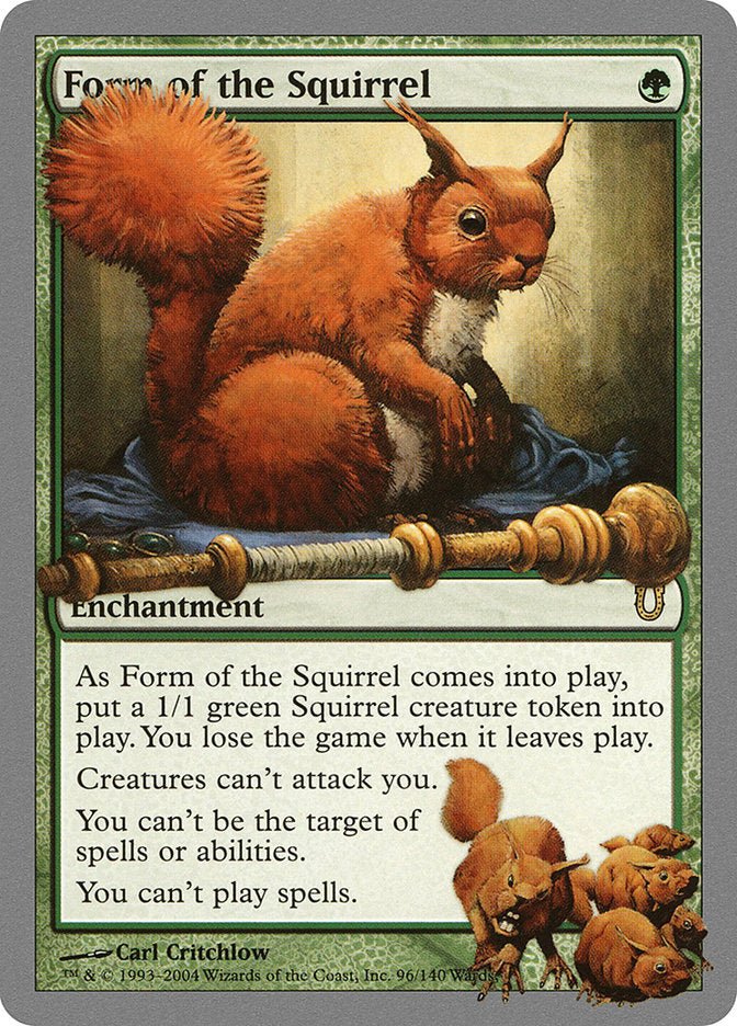 Form of the Squirrel - (Foil): Unhinged