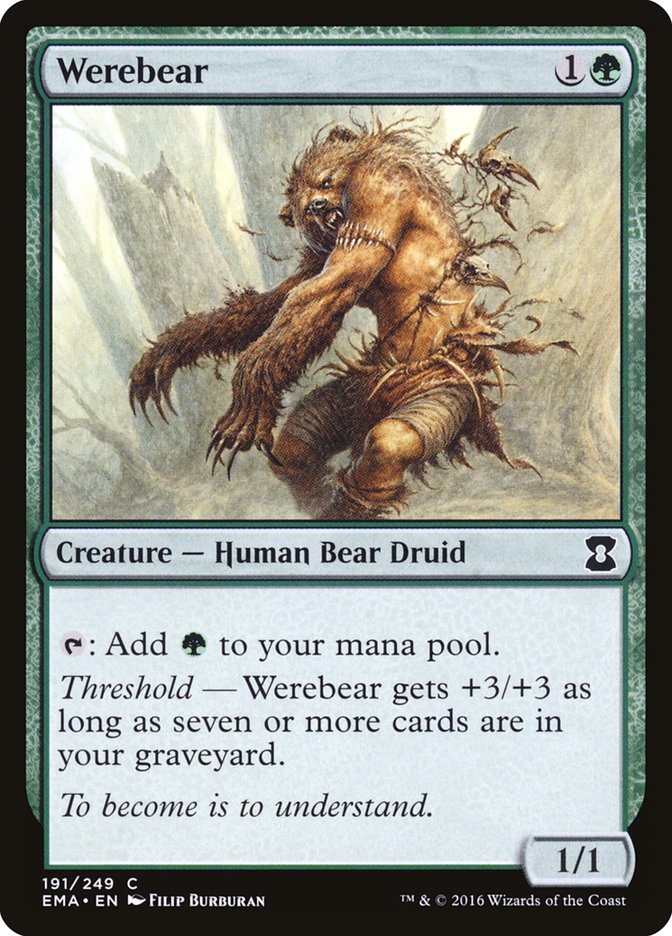Werebear: Eternal Masters