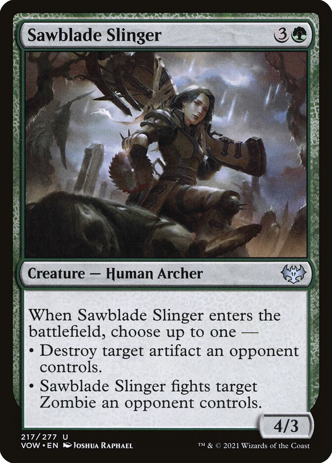 Sawblade Slinger: Innistrad: Crimson Vow