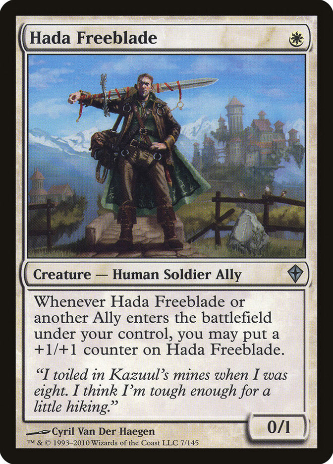 Hada Freeblade - (Foil): Worldwake