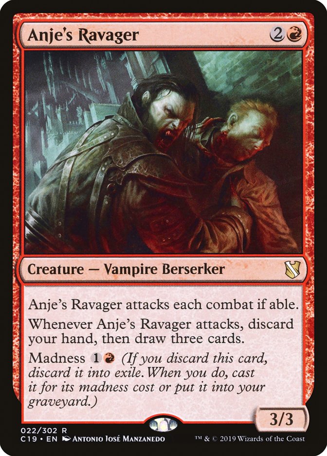 Anje's Ravager: Commander 2019