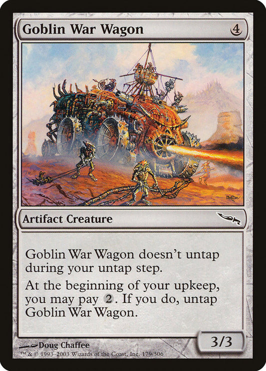 Goblin War Wagon: Mirrodin