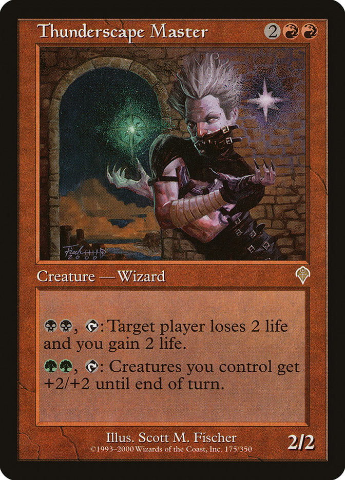 Thunderscape Master - (Foil): Invasion