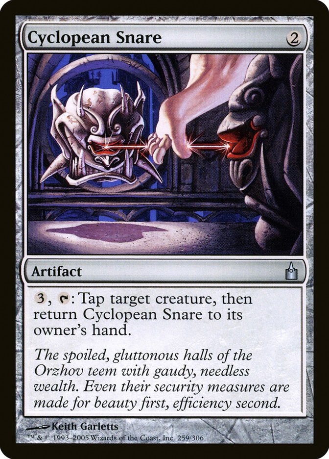 Cyclopean Snare - (Foil): Ravnica: City of Guilds