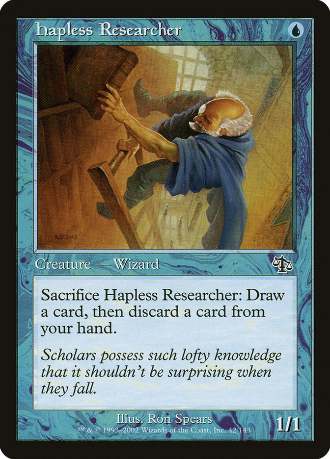 Hapless Researcher: Judgment