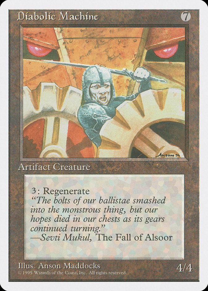 Diabolic Machine: Fourth Edition