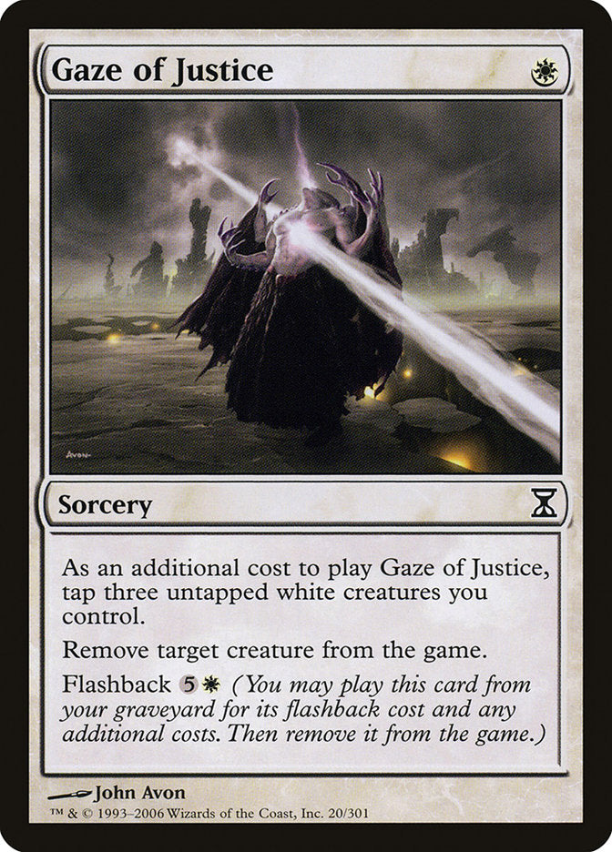 Gaze of Justice - (Foil): Time Spiral