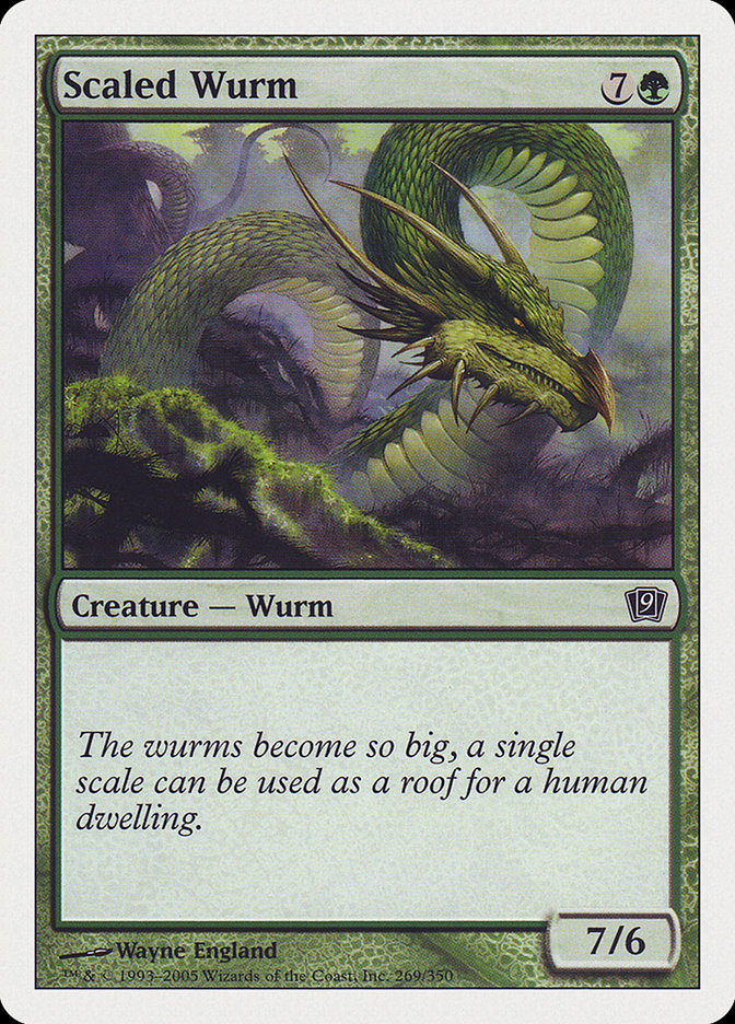 Scaled Wurm: Ninth Edition
