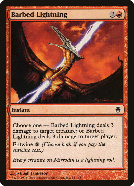 Barbed Lightning: Darksteel