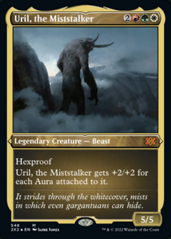 Uril, the Miststalker (Foil Etched) - (Foil): Double Masters 2022
