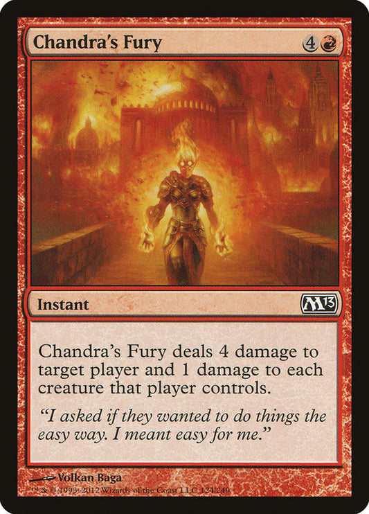 Chandra's Fury: Magic 2013