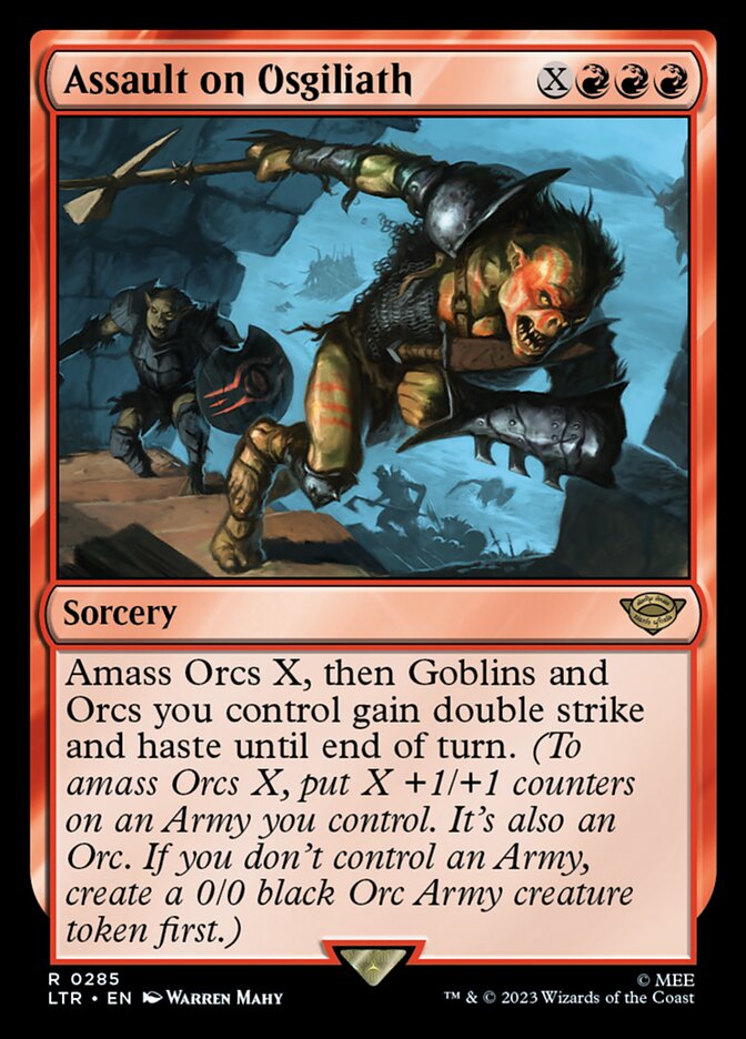 Assault on Osgiliath: The Lord of the Rings: Tales of Middle-earth