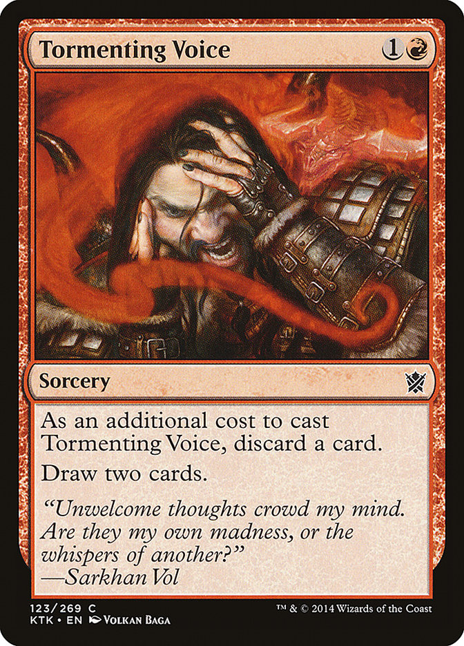 Tormenting Voice - (Foil): Khans of Tarkir