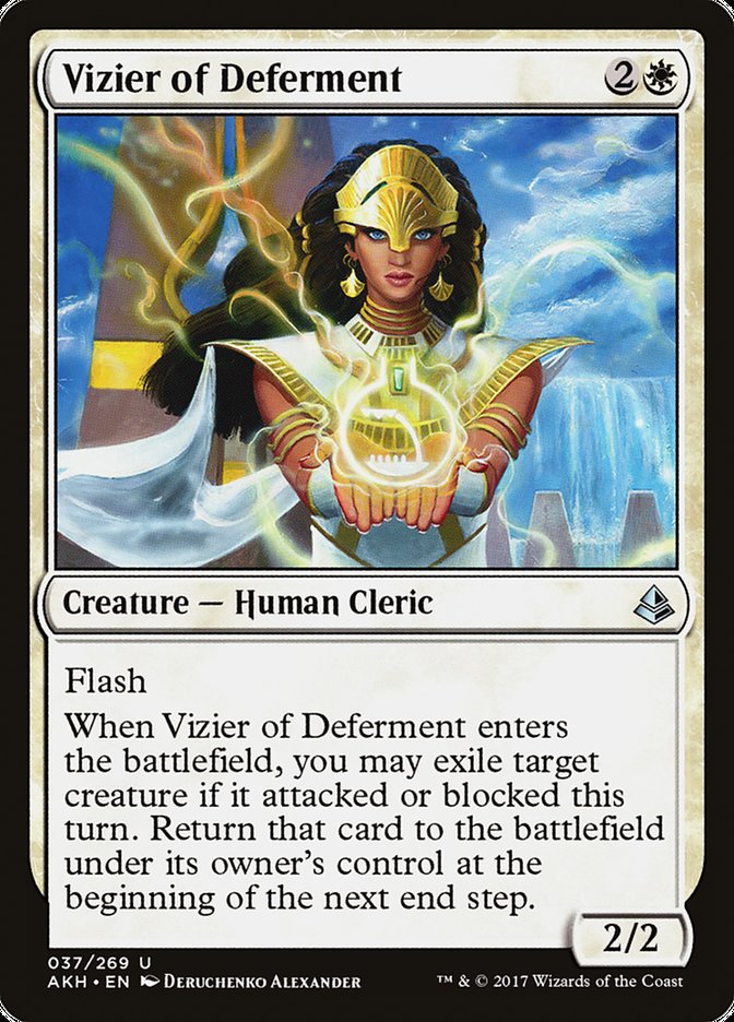 Vizier of Deferment - (Foil): Amonkhet