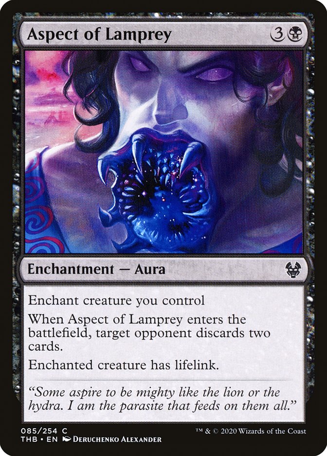 Aspect of Lamprey - (Foil): Theros Beyond Death