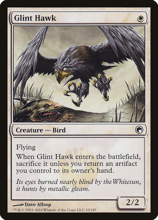 Glint Hawk: Scars of Mirrodin