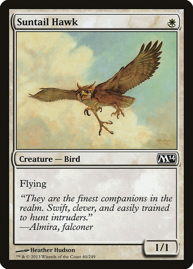 Suntail Hawk - (Foil): Magic 2014