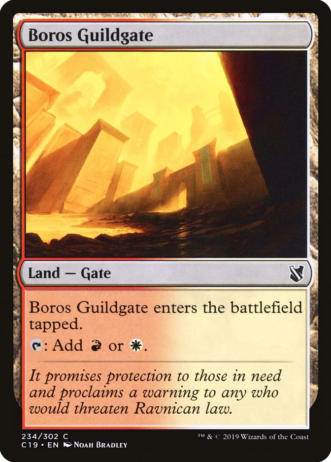 Boros Guildgate: Commander 2019