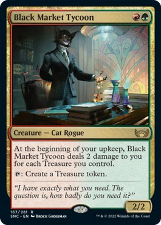Black Market Tycoon - (Foil): Streets of New Capenna