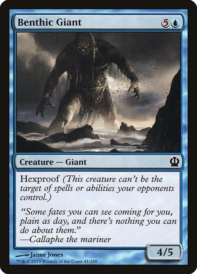 Benthic Giant - (Foil): Theros