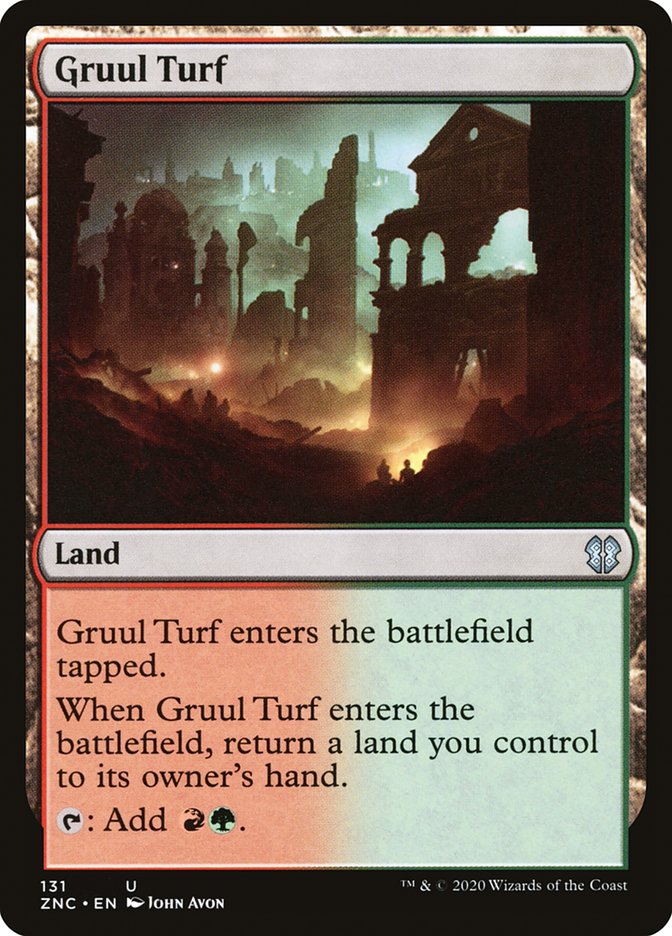 Gruul Turf: Zendikar Rising Commander