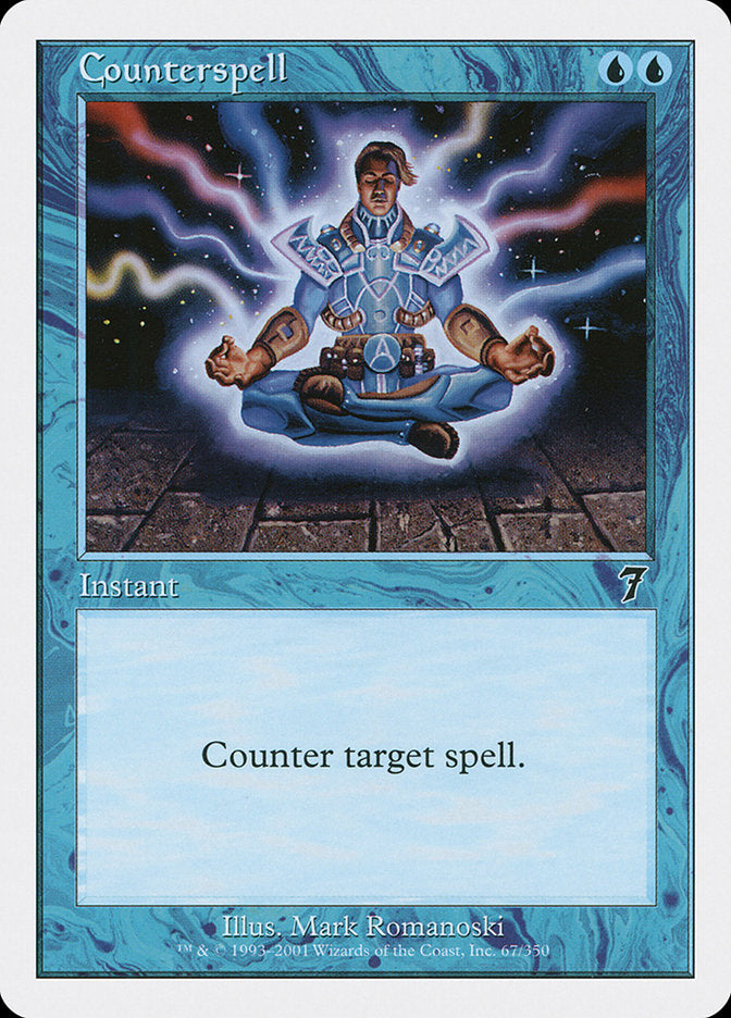 Counterspell - (Foil): Seventh Edition