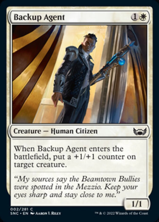 Backup Agent - (Foil): Streets of New Capenna