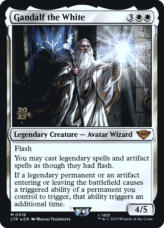 Gandalf the White - (Foil): Tales of Middle-earth Promos