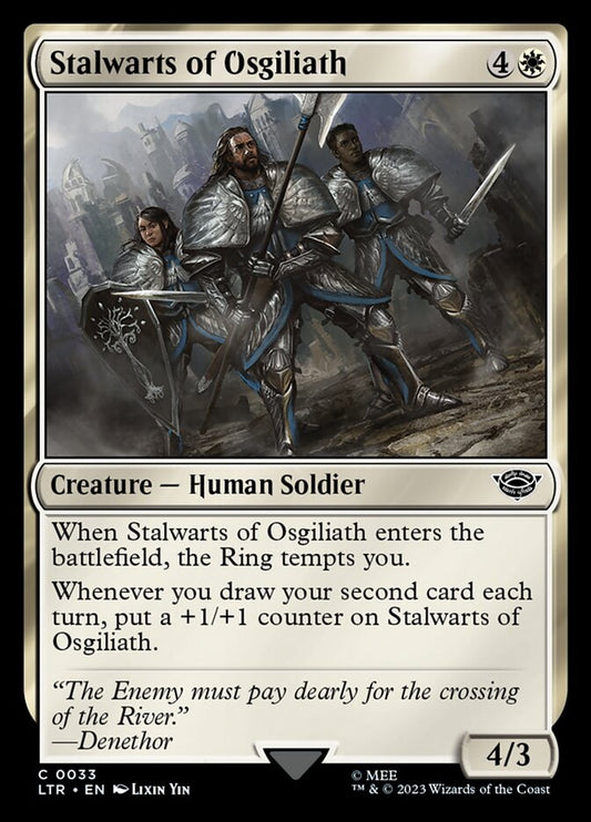 Stalwarts of Osgiliath - (Foil): The Lord of the Rings: Tales of Middle-earth
