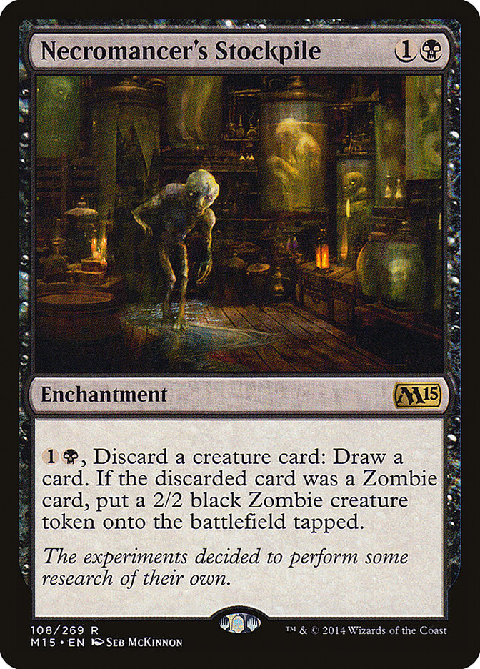 Necromancer's Stockpile - (Foil): Magic 2015