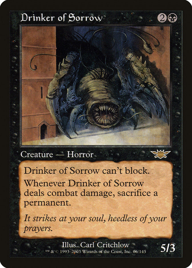 Drinker of Sorrow - (Foil): Legions